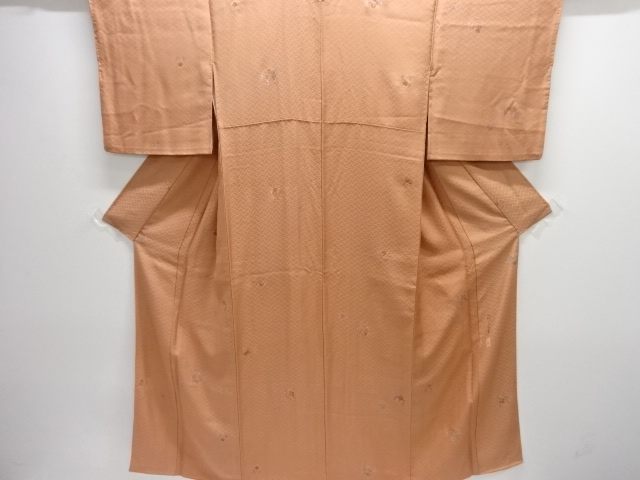 作家物　花丸模様小紋着物